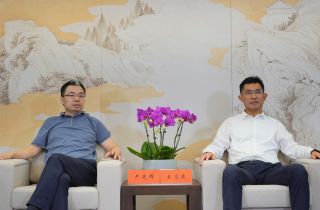 澧縣縣委書記王啟武一行考察湖南萌恒 共話合作發展新未來