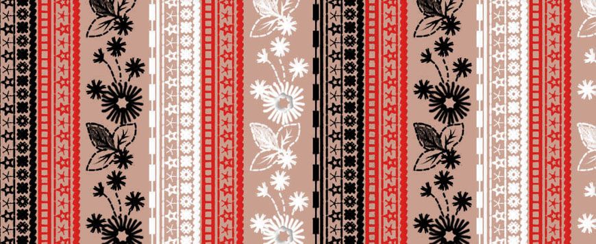 萌恒抽紗《幾何變奏》、《國韻》榮獲“2018中國國際面料設計大賽”優秀獎