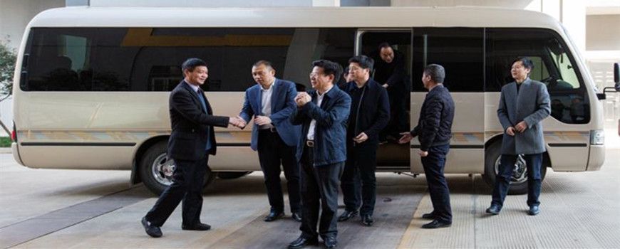 澧縣縣委書記一行來訪湖南萌恒